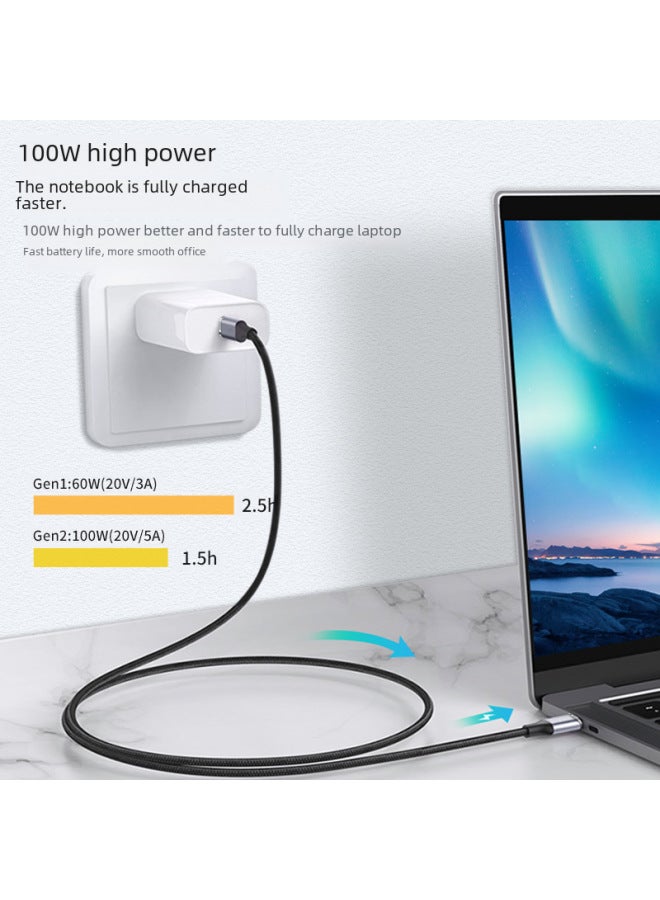 Digital Computer/mobile Phone Adapter/converter - Usb Type-c To Usb Type-a Female Adapter-Interface Form:C Public Straight To C Public Straight Gen2 1.5 Meters - Image 3