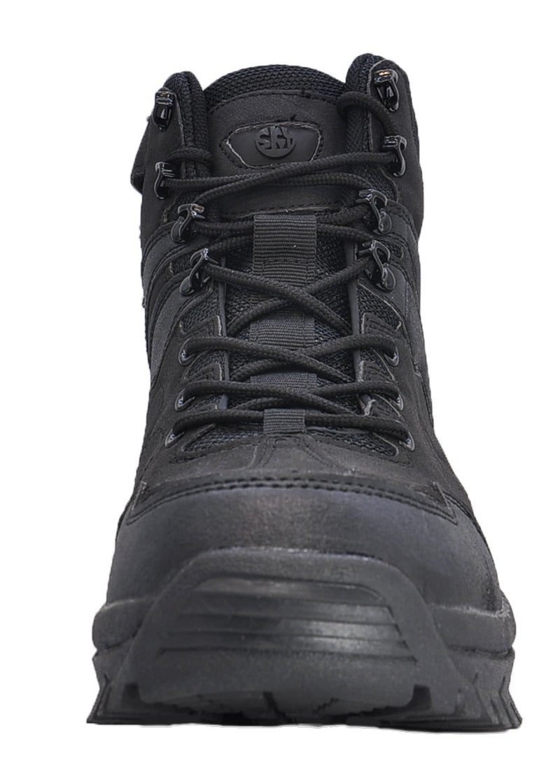 Sky View SKY VIEW Men Hiking Shoes Non-Slip Ankle High Hiking Boots  Outdoor Lightweight Shoes Trekking Trail Sneakers Black  - Image 3