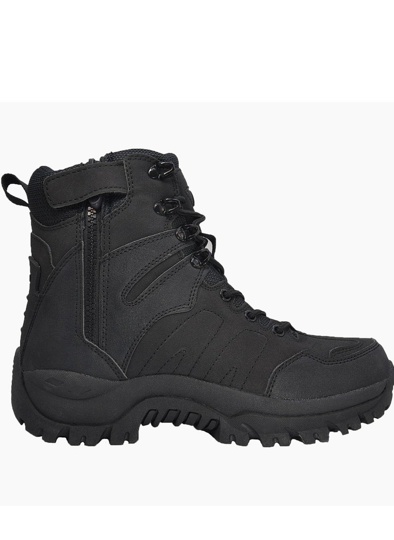 Sky View SKY VIEW Men Hiking Shoes Non-Slip Ankle High Hiking Boots  Outdoor Lightweight Shoes Trekking Trail Sneakers Black  - Image 2