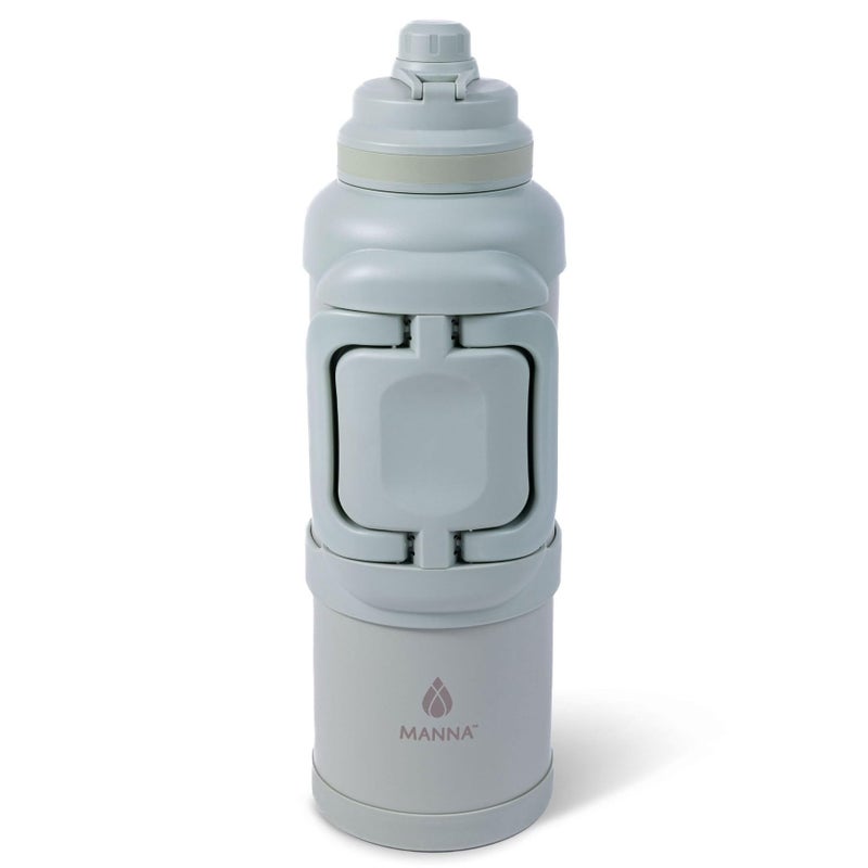 Manna Titan Stainless Steel Vacuum Insulated Gallon Jug - 4L - Soft Meadow - Image 1