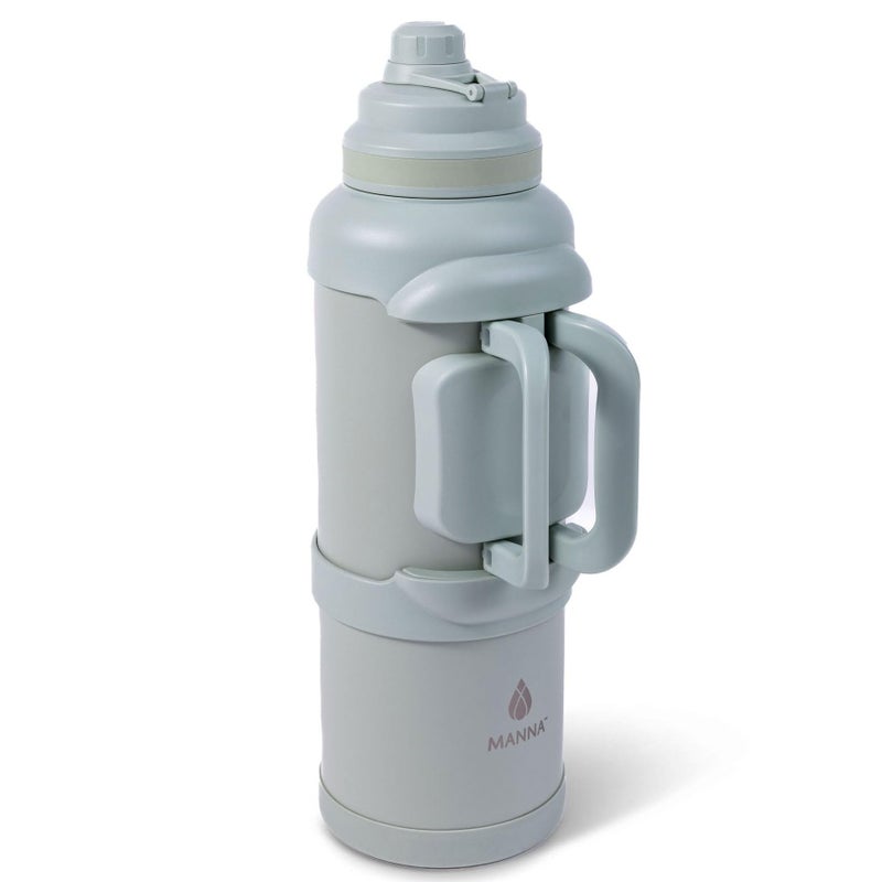 Manna Titan Stainless Steel Vacuum Insulated Gallon Jug - 4L - Soft Meadow - Image 2