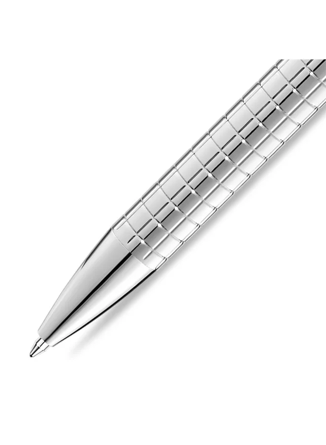 CERRUTI 1881  Nazzareno Ful Stainless Steel Twist Ballpoint Pen for Men, Blue Ink for Men | Best Price UAE
