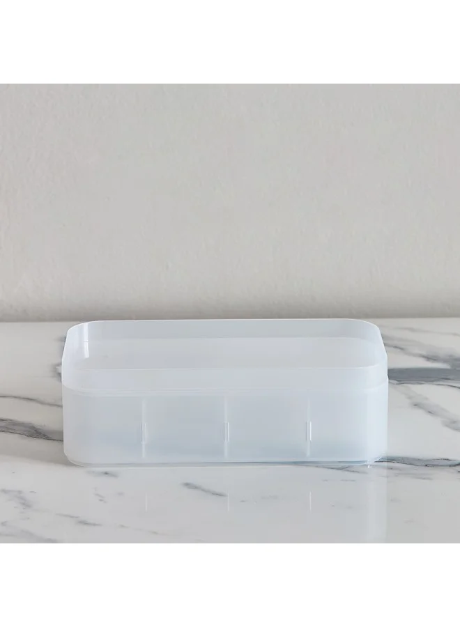 Home Box Madison Stackable Storage Box with Removable Dividers 24.1 x 7.5 x 12 cm