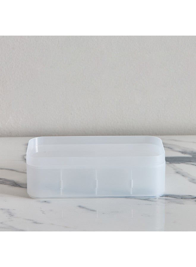 Home Box Madison Stackable Storage Box with Removable Dividers 24.1 x 7.5 x 12 cm  - Image 2