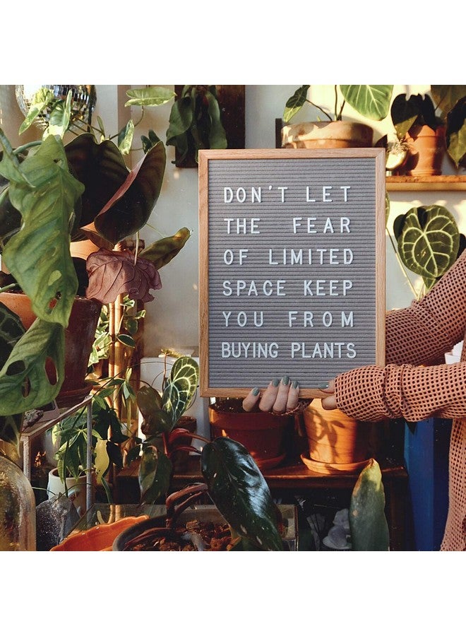 فيلت لايك شيرينغ حروف لوحة أحرف بلاستيكية فقط (348 قطعة) حروف لوحة أحرف مقاس 1 بوصة للوحة أحرف قابلة للتغيير مجموعة إكسسوارات لوحة أحرف بيضاء - Image 4