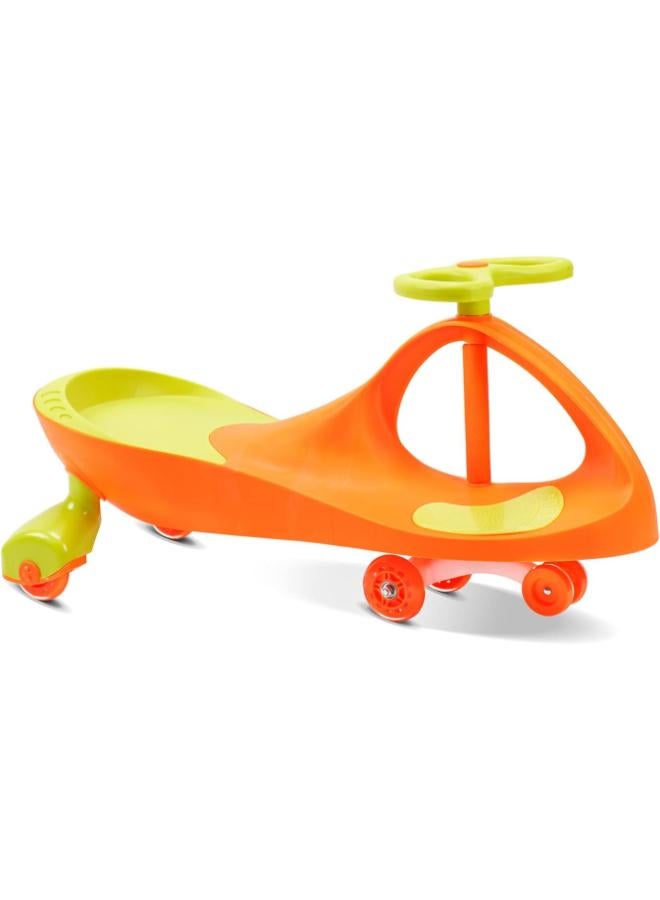 Ziggy Kids Ride‑On Twist Car with Anti‑Rollover PU Wheels – Orange (ZG‑2004) - Image 1