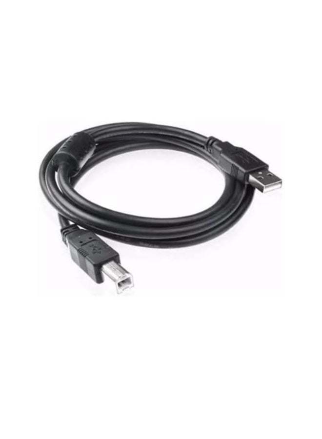 Kalon Compatible USB Printer Cable 1.5 Meter - Black  Pack of 2pcs - Image 1