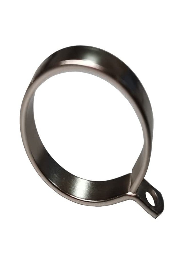 Kowibcl 40Pcs Curtain Rod Rings, 1.26 Inch (32mm) Inner Dia Drapery Ring for Curtain Rods, Nickel - Image 4