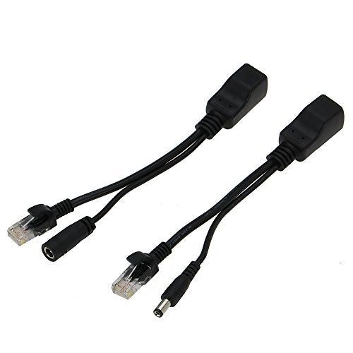 SEDNA - Passive PoE Injector/Splitter Cable kit with 5.5 mm x 2.1 mm DC Connector - Image 2