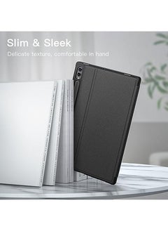 Jetech Case For Samsung Galaxy Tab S10 Ultra Tab S9 Ultra 14.6 Inch With S Pen Holder Slim Folio Stand Protective Tablet Cover Multi Angle Viewing Graphite Black  - Image 4