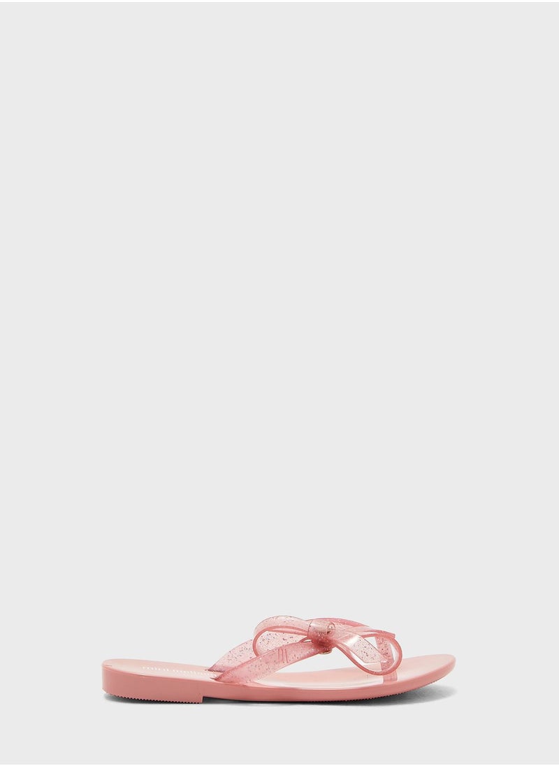 Mini Melissa - Kids Harmonic Sweet Flip Flops - Image 1