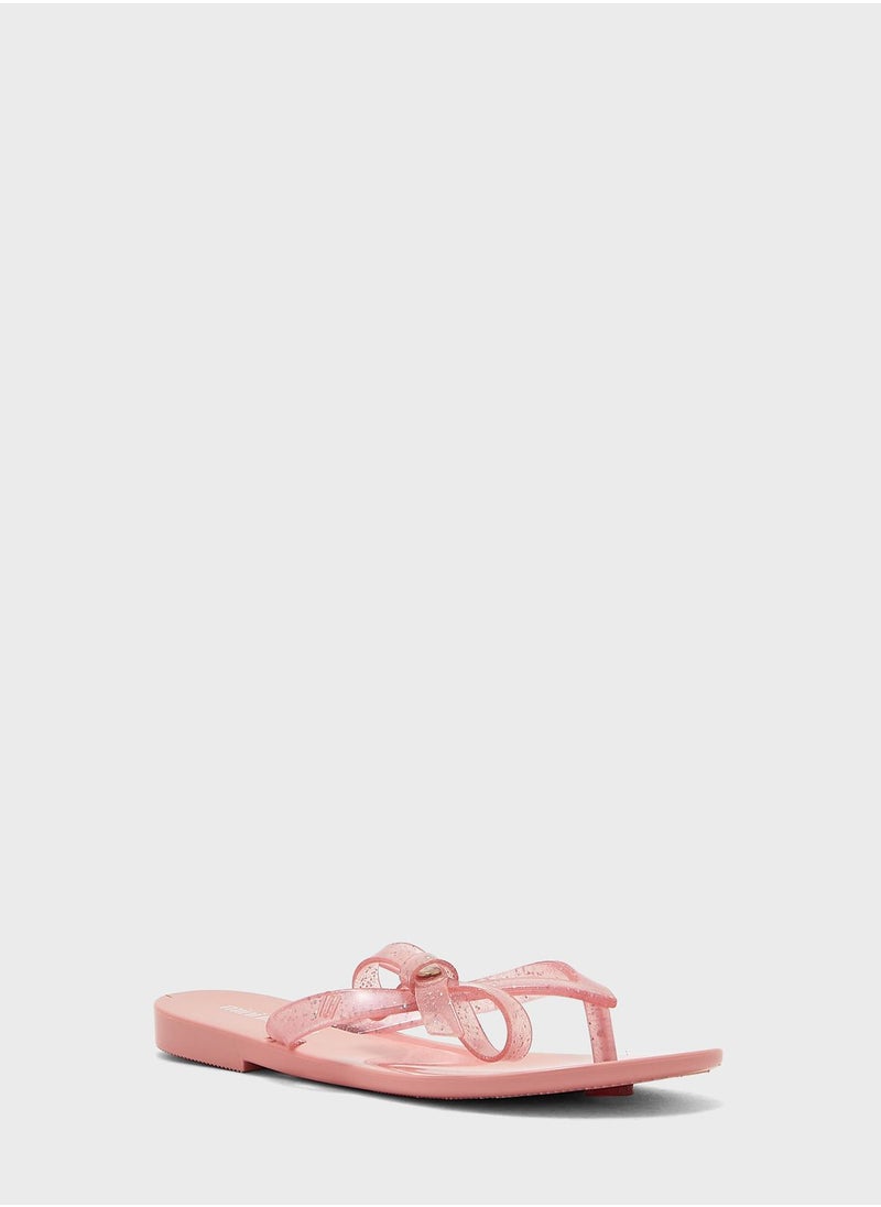 Mini Melissa - Kids Harmonic Sweet Flip Flops - Image 1
