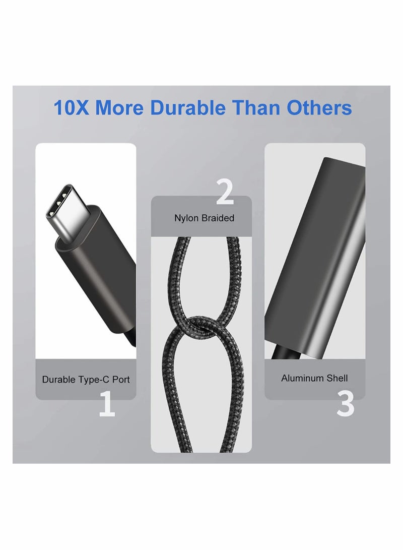 محول USB C إلى HDMI 4K 60Hz - محول Type C إلى HDMI 4K - محول USB C إلى HDMI رقمي AV 4K - محول Type C Thunderbolt 3/4 إلى HDMI مع مخرجات فيديو وصوت لجهاز MacBook Air و iPad Pro و Surface Pro - Image 5