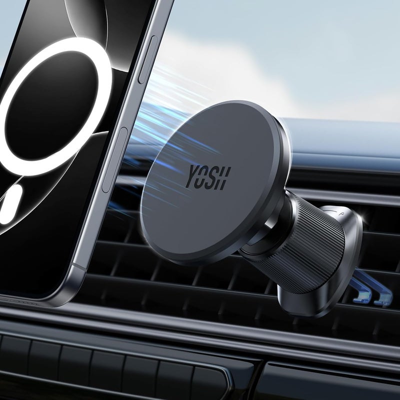 YOSH MagSafe Car Mount Air Vent - Magnetic Phone Holder for iPhone 12-17 Series - Image 1
