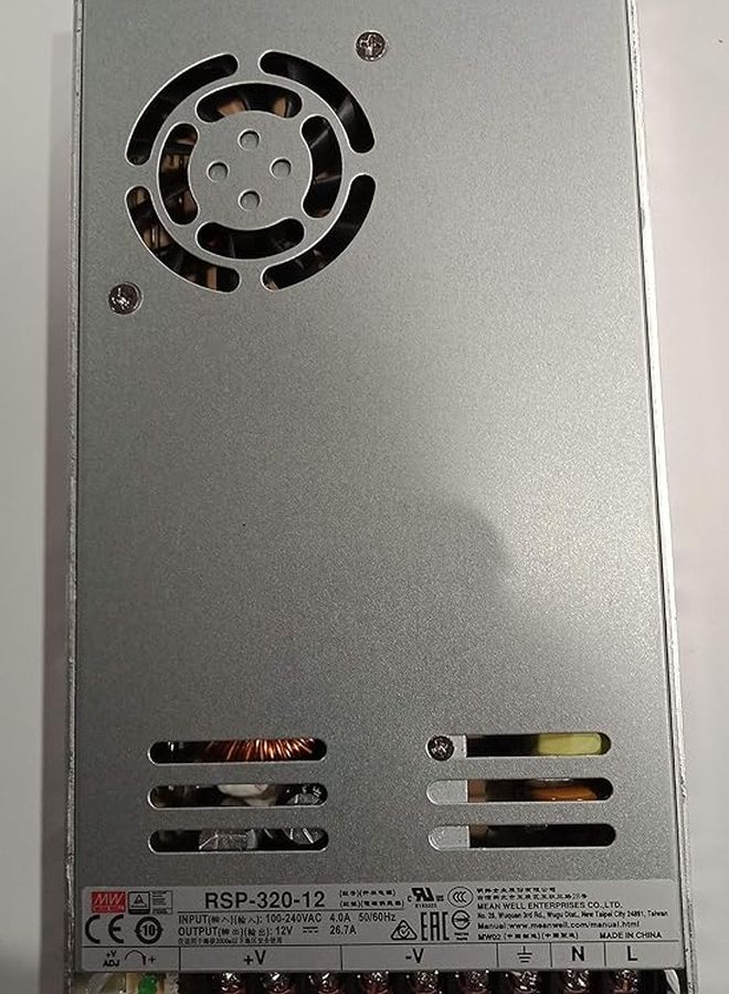Mean Well RSP 320 12V 26 7A 320W Single Output Power Supply with PFC Function - Image 3