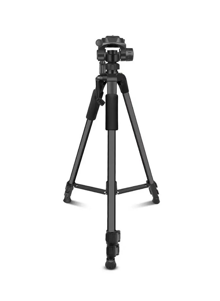 NeePho NP8820 Extendable 180 Degrees Tilt Handle Carbon Fiber Camera Tripod Phone Outdoor Live Selfie Camera Phone Floor , Stand for DSLR Camera - ( Digital Camera, Video Camera, Mobile Phone )  - Image 2