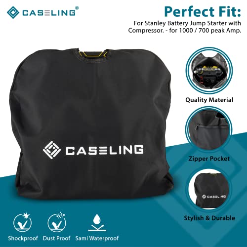 Caseling Bag Cover for Stanley J5C09 Battery Jump Starter 1000 Peak/500 Instant Amps / J7CS 700 Peak/350 Instant Amps, 120 PSI Air Compressor - Image 4