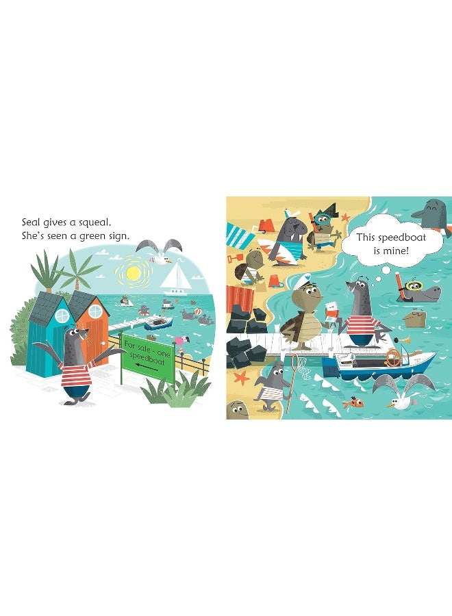 Usborne Publishing Ltd Seal At The Wheel  - Image 2