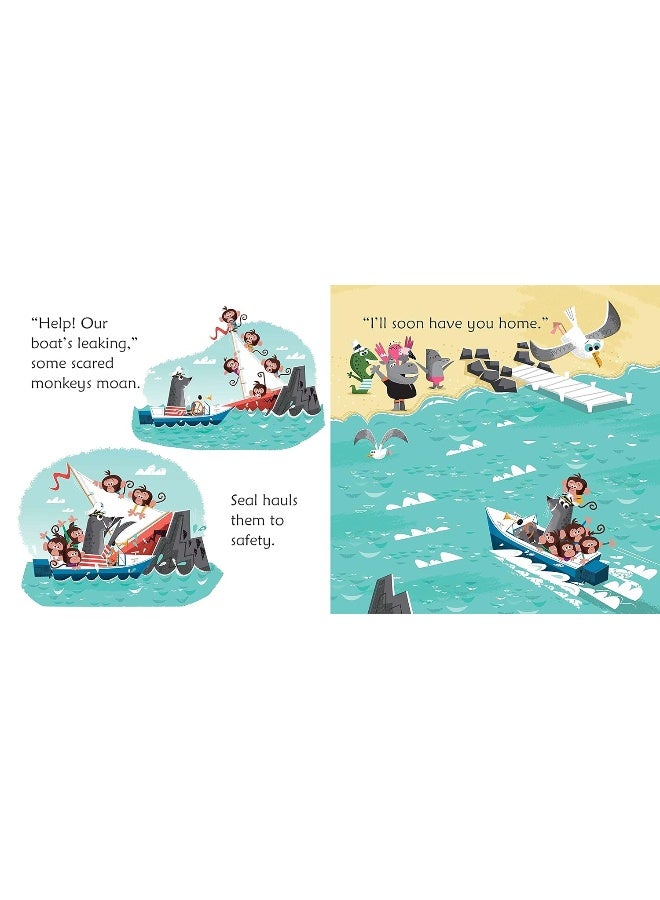 Usborne Publishing Ltd Seal At The Wheel  - Image 3