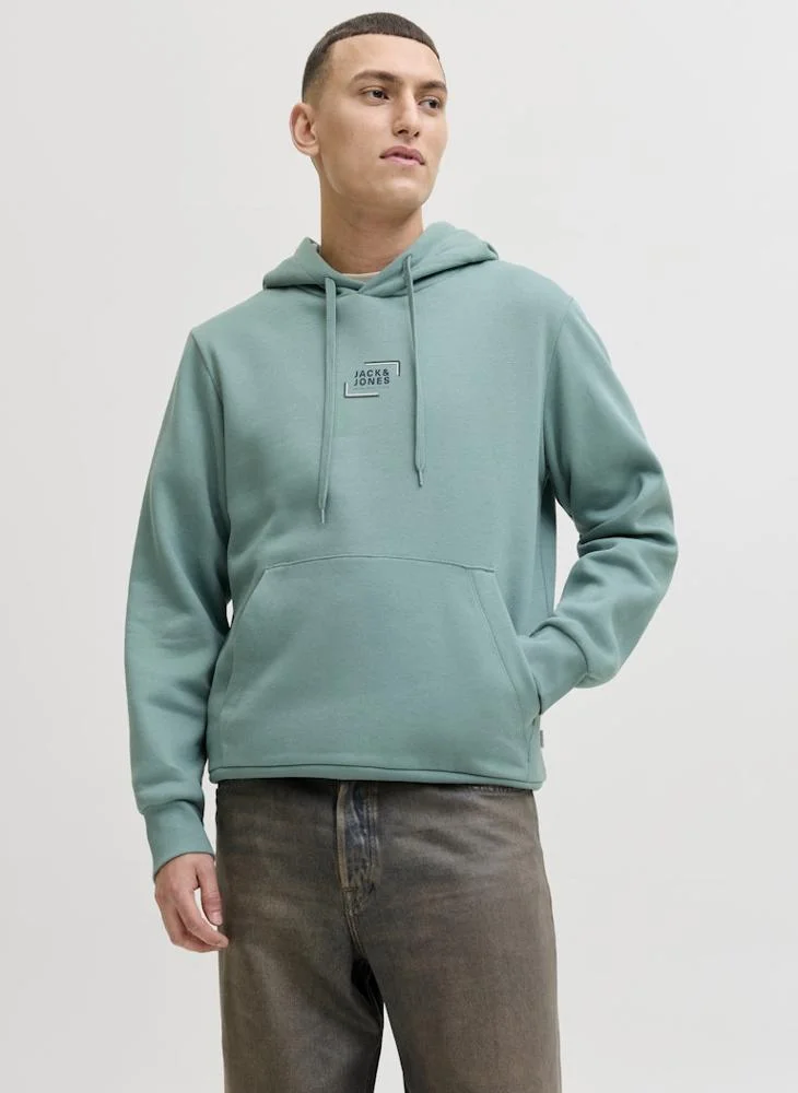 JACK & JONES Graphic Hooded Sweatshirt