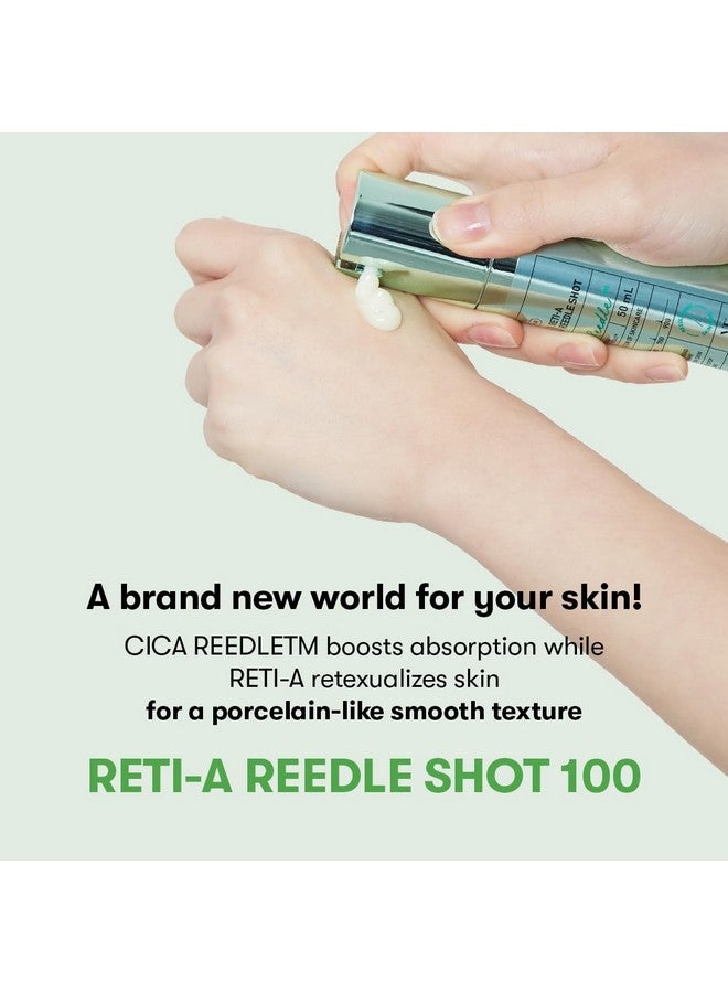 VT COSMETICS VT COSMETICS Reti-A Reedle Shot 100, Retinol(Vitamin A) Microneedling Serum, Repairing Exosome, Hyaluronic Acid, Ideal for Retinol Beginner, Soft Skin, Glass Skin, Korean Skin Booster, 1.69Fl Oz(50ml) - Image 3