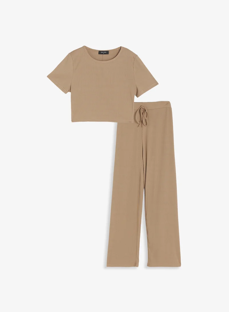 خزانة 3 Piece Burkini Set With Legging & Cap