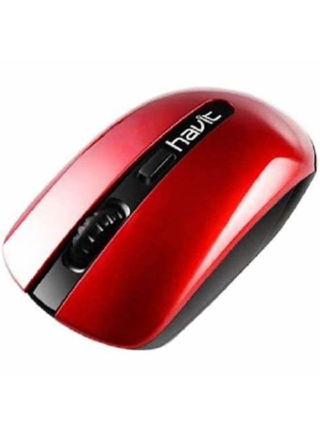 Havit Wireless 16000DPI 2.4GHZ Mouse - Red | HV-MS989GT - Image 2