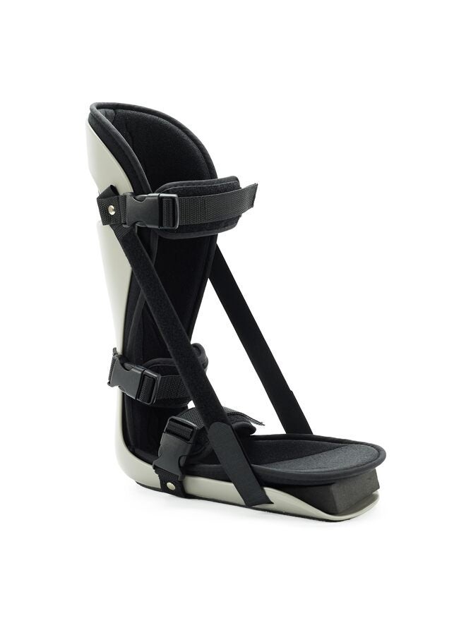 Plantar Fascitis Night Splint Adjustable Leg Support Brace for Fascia, Tendon and Calf Stretching, Heel and Bone Spur, Arch Pain Treatment Fit Right or Left Foot Black L - Image 1