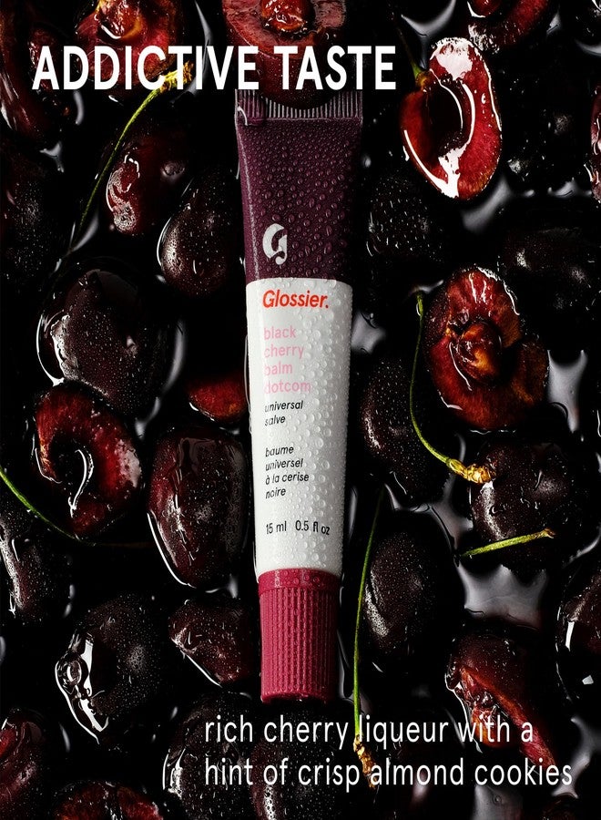 Glossier Balm Dotcom Hydrating Tinted Lip Balm - Universal Salve, Up to 12Hr Moisture for Dry Lips, Cuticles & Skin - Lanolin, Beeswax & Castor Oil - Black Cherry, Burgundy Tint, 15ml - Image 3