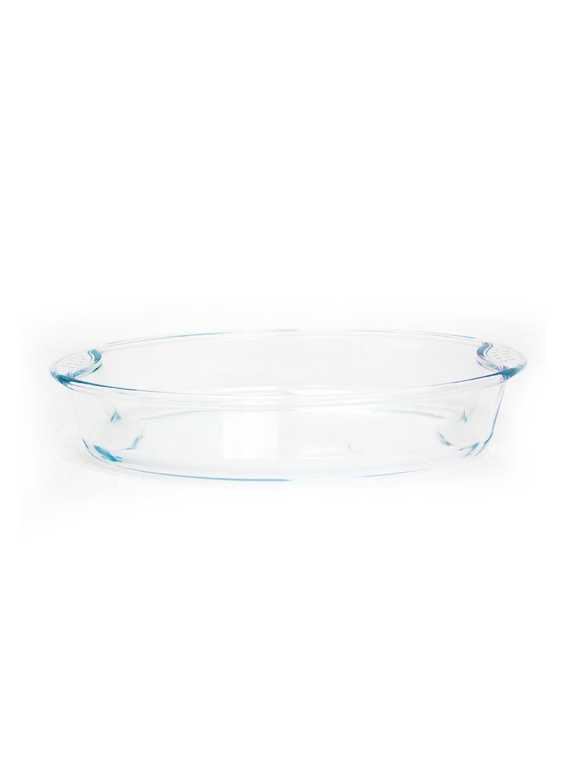 BLACKSTONE - 2.9L Oval Shape Glass Oven Dish - Premium Borosilicate Bakeware, Oven, Microwave & Dishwasher Safe, Ideal for Baking, Roasting, and Serving - Image 1