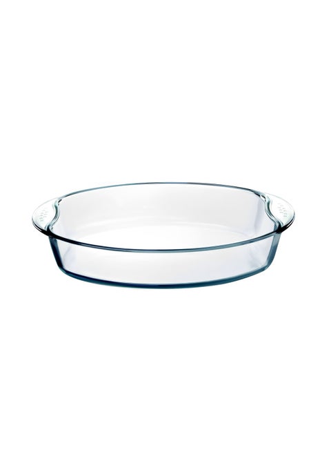 2.9L Oval Shape Glass Oven Dish - Premium Borosilicate Bakeware, Oven, Microwave & Dishwasher Safe, Ideal for Baking, Roasting, and Serving