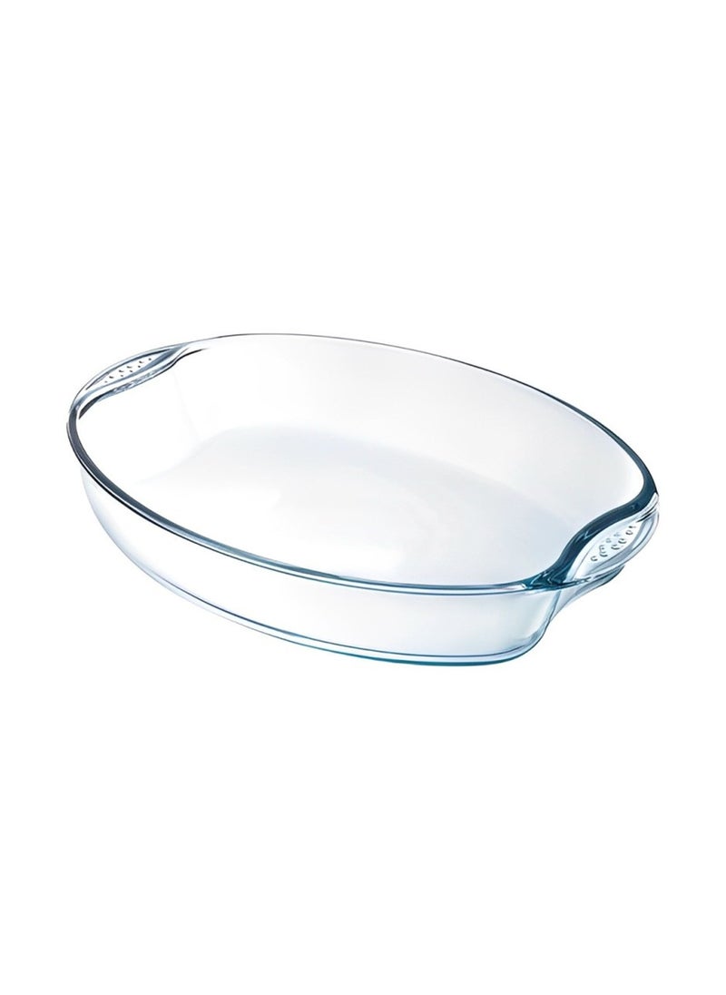 2.9L Oval Shape Glass Oven Dish - Premium Borosilicate Bakeware, Oven, Microwave & Dishwasher Safe, Ideal for Baking, Roasting, and Serving - pzsku/ZB56B918486391593631EZ/45/_/1721888324/c6f8e4c7-adf9-4ea8-81d0-c5248a2d088f