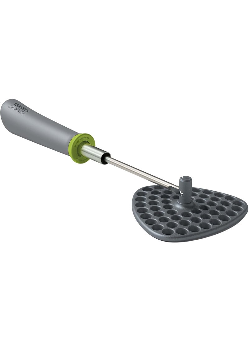 Joseph Joseph Joseph Joseph Delta Folding Masher GreyGreen  - Image 1