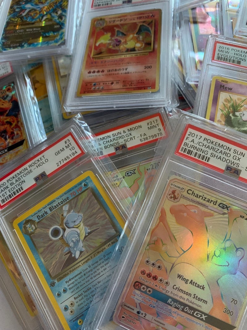 Pokemon One Random PSA Graded and Authenticated Encased Pokemon Card (Perfect for Display) - Image 1