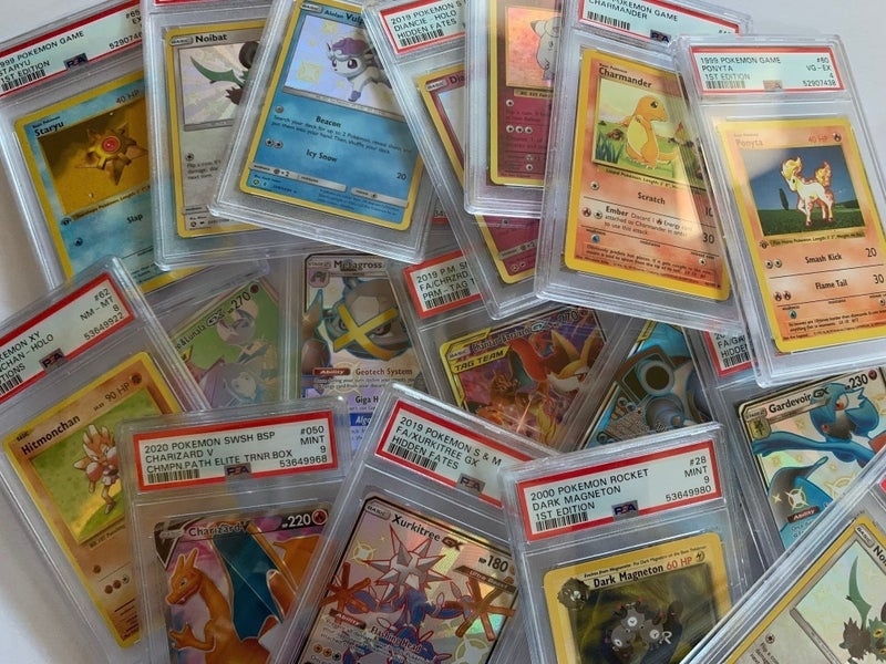 Pokemon One Random PSA Graded and Authenticated Encased Pokemon Card (Perfect for Display) - Image 5