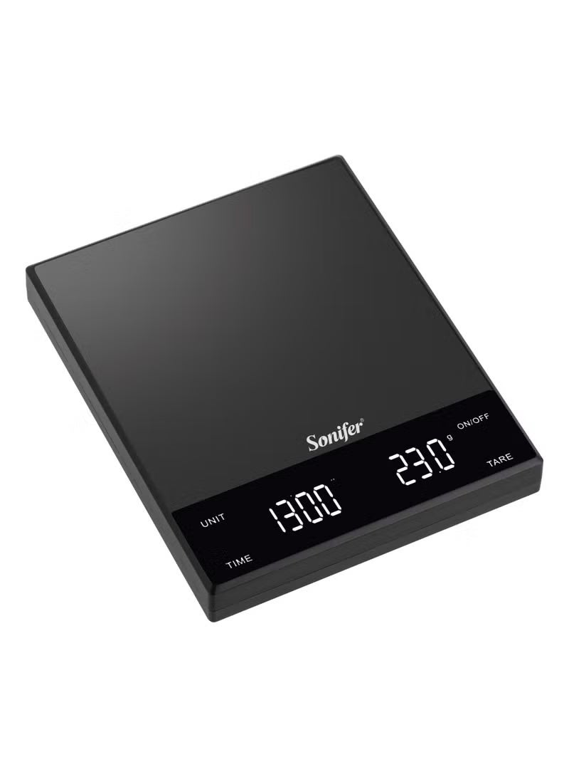 سونفير ميزان مطبخ رقمي عالي الدقة من سونيفير SF-1927 مزود بمؤقت وشاشة LED - 3 كجم / 0.1 جم - Image 2