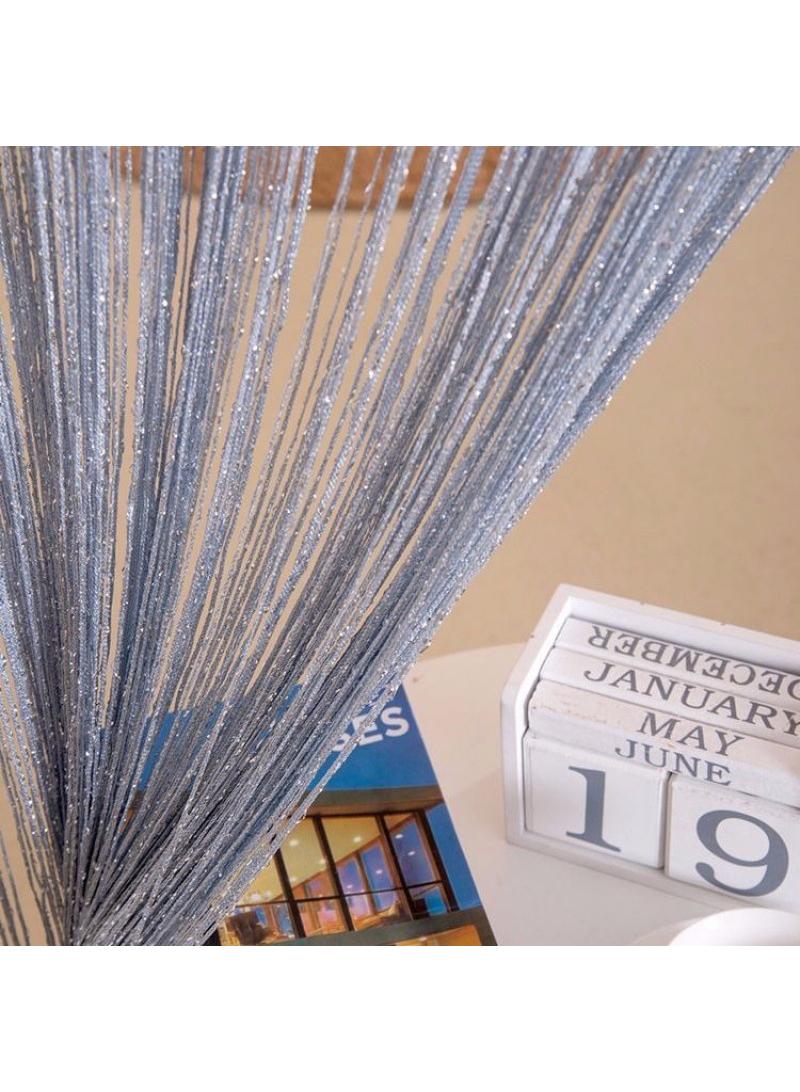 Bluejw Shiny Tassel String Doorway Curtain 300x280 cm - Image 3