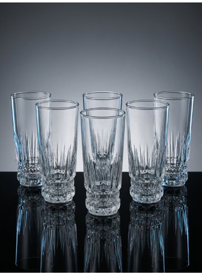 Luminarc Imperator 6 Piece Tumbler 310ml Drinking Set For Juice, Water, Soft Drinks, Hard Drink, Hot Beverages - Image 5