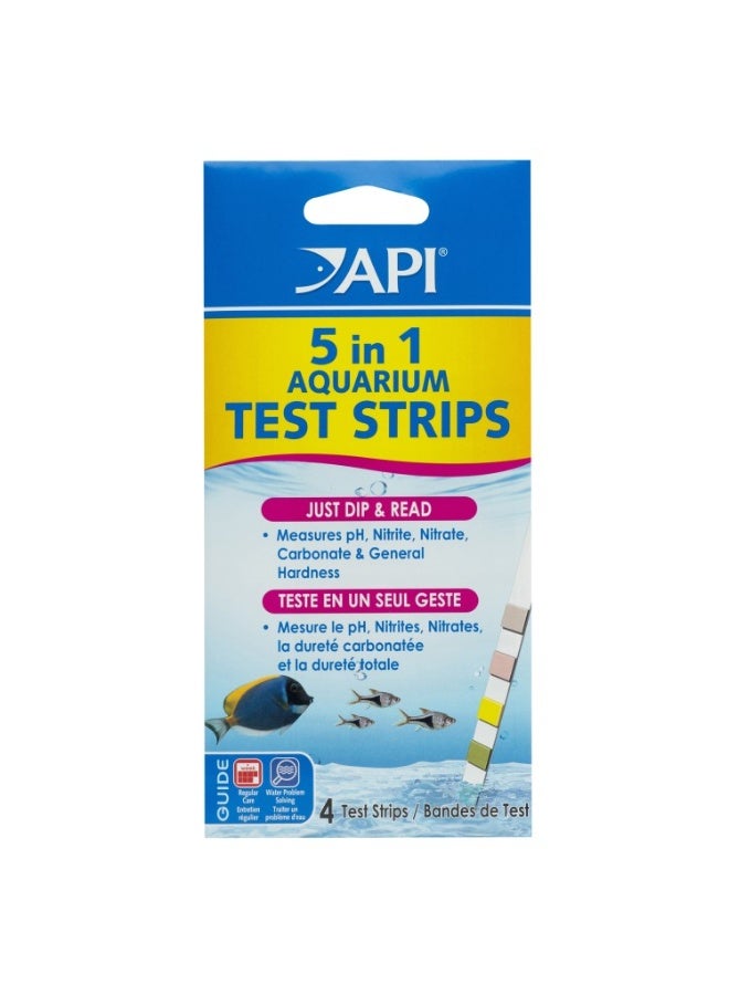 API 5in1 Test Strips 4 count