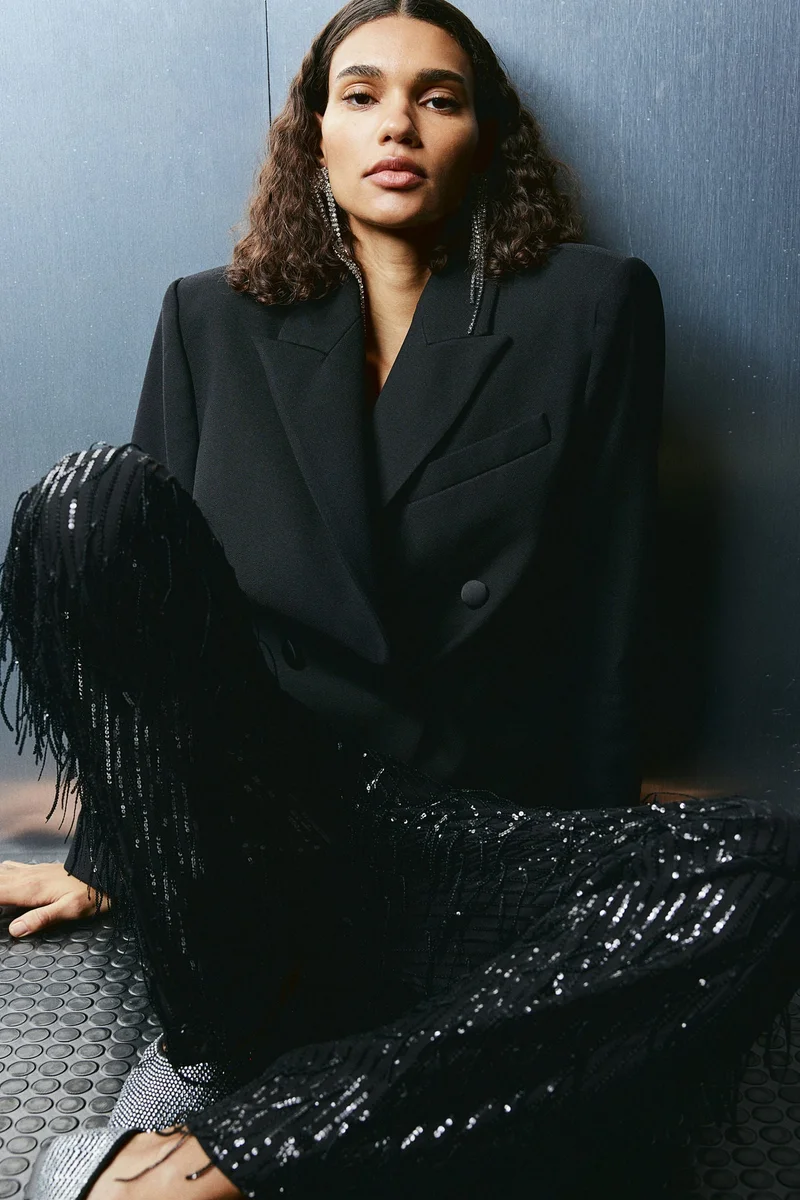 اتش اند ام Sequined Trousers