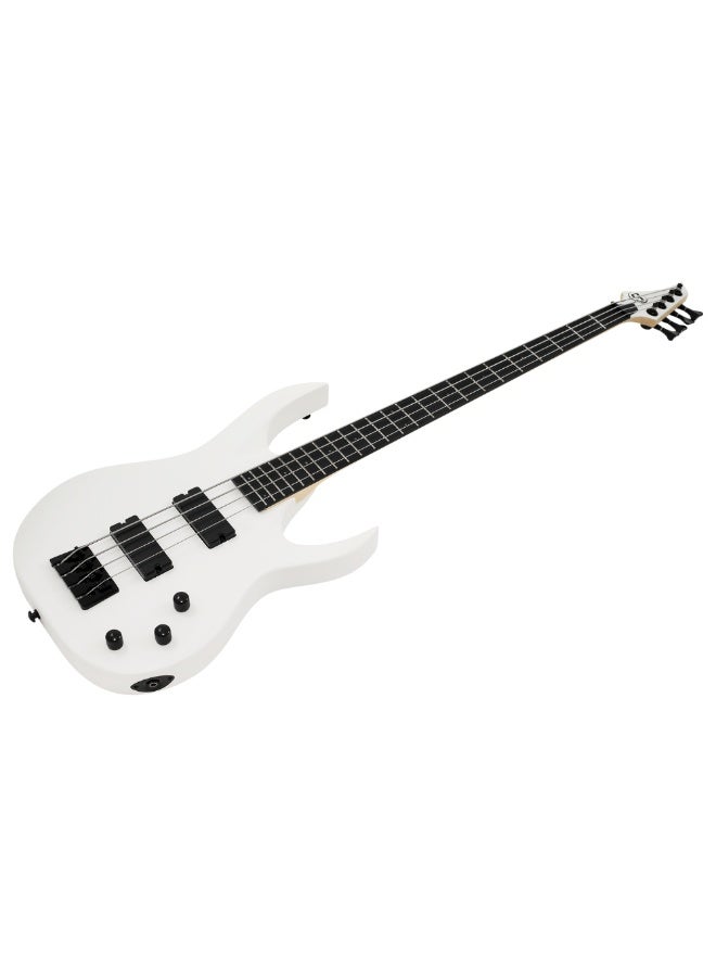 أس باي سولار S by Solar AB4.4W Bass Guitar – White - Image 3