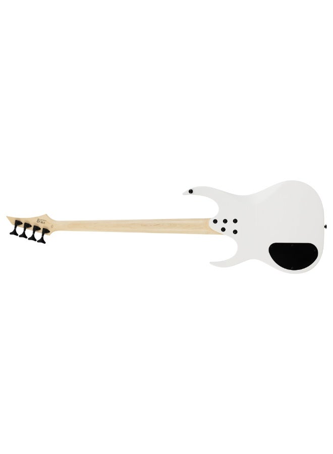 أس باي سولار S by Solar AB4.4W Bass Guitar – White - Image 2