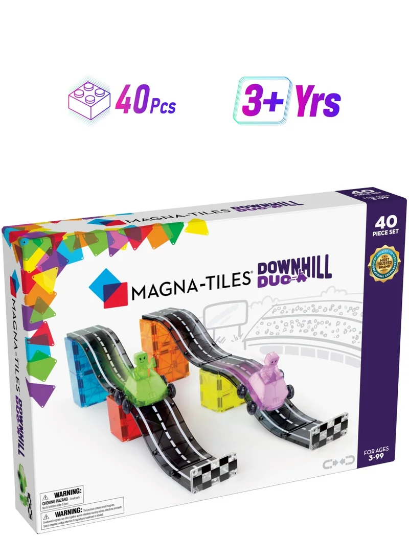 ماجنا-تايلز Downhill Duo 40 Piece Magnetic Construction Set