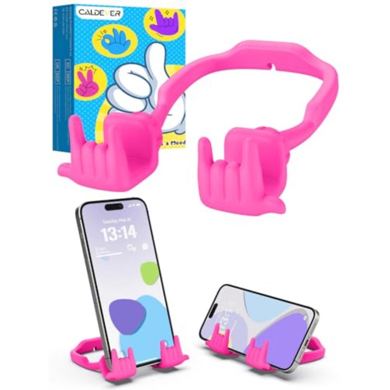 Stocking Stuffers for Teen Boys Girls Gifts Cell Phone Stand Upgrade Adjustable Rock on Lazy Phone Stand for Desk Cool Funny Gadget Gifts for Christmas Adult Men Women Wife 1Pack - Image 1