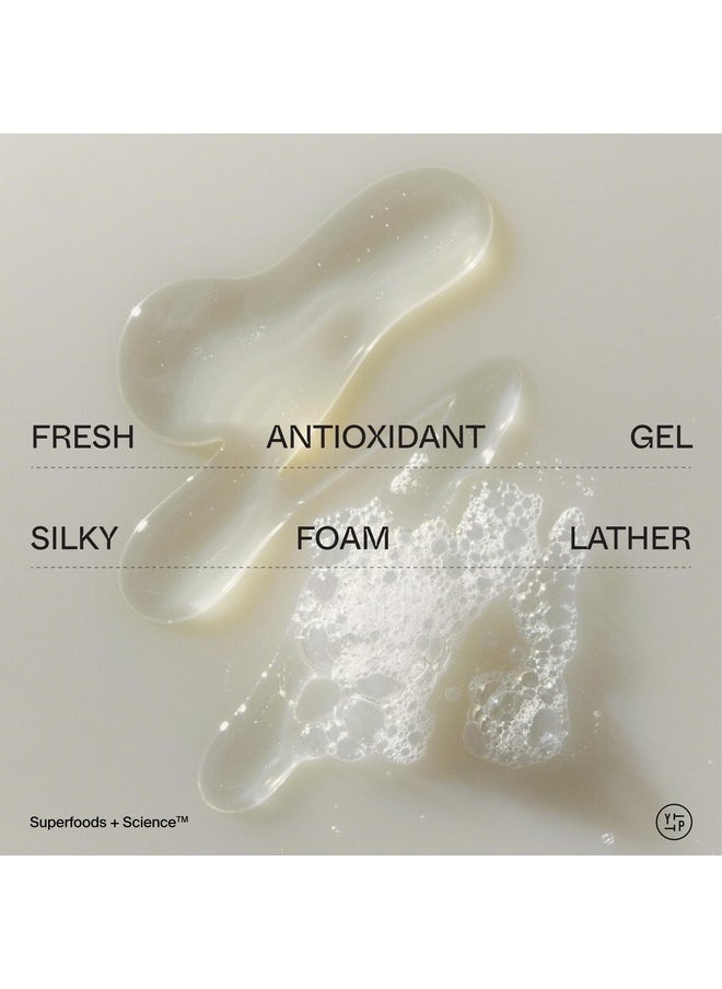 يوث تو ذا بيبول - منظف الجسم Youth To The People Superfood + Niacinamide مع الكرنب والشاي الأخضر - غسول مغذي للجسم لبشرة ناعمة وملساء - يجدد حاجز الرطوبة - عطر عطري - نباتي (16.4 أونصة سائلة) - Image 1