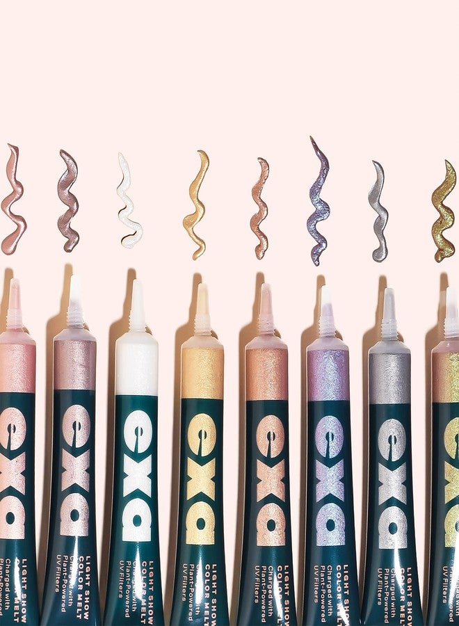 Exa Beauty - Natural Light Show Color Melt Foil For Eyes + Face + Body | Clean, Vegan, Cruelty-Free Makeup (Hopscotch - Metallic Pewter) - Image 5