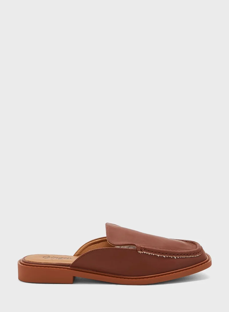 ELLA Open Back Moccasin