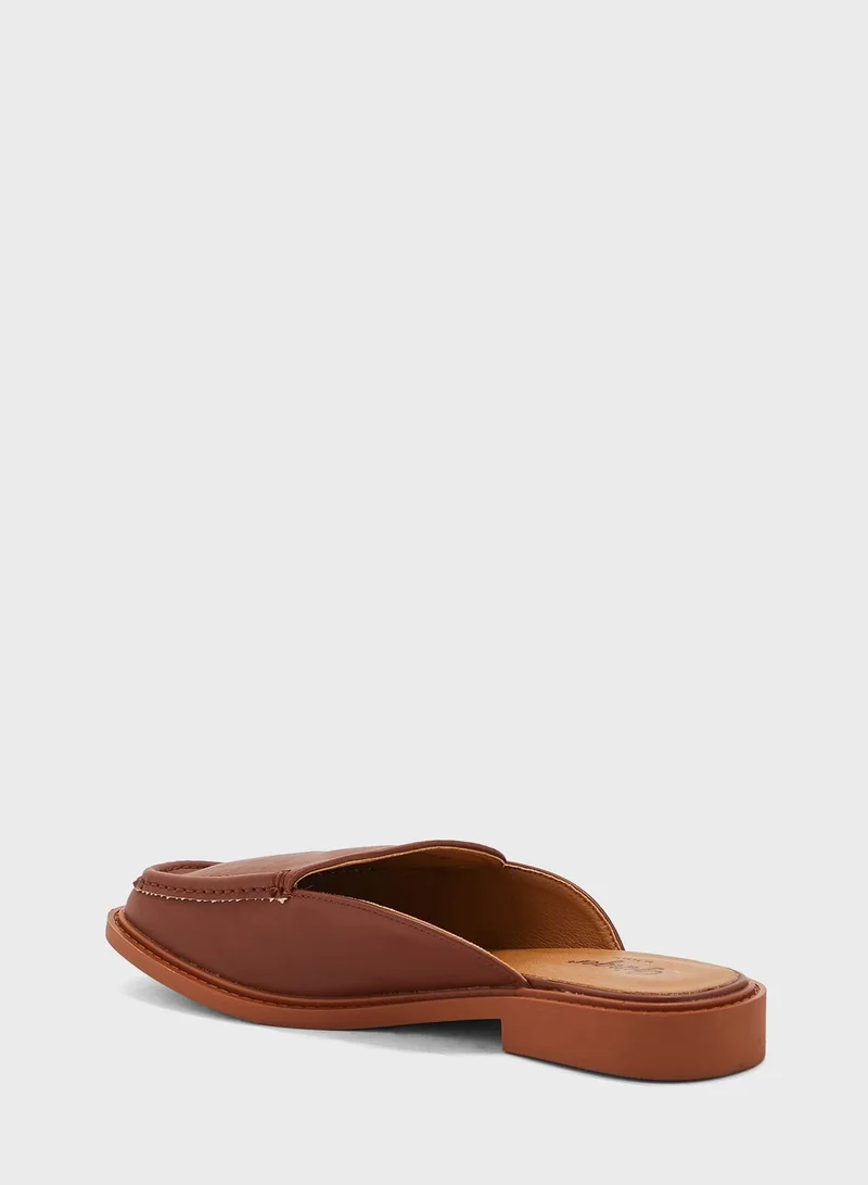 ELLA Open Back Moccasin