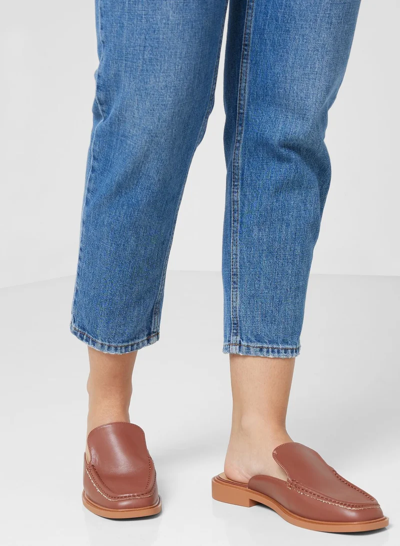 ELLA Open Back Moccasin