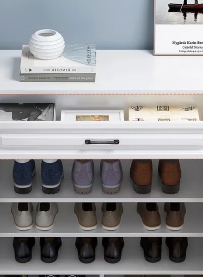keke Luxury Multifunctional Entryway Shoe Cabinet & Drawer Storage 90 CM - Image 4
